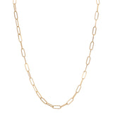 14K Rose Gold Link Chain Necklace