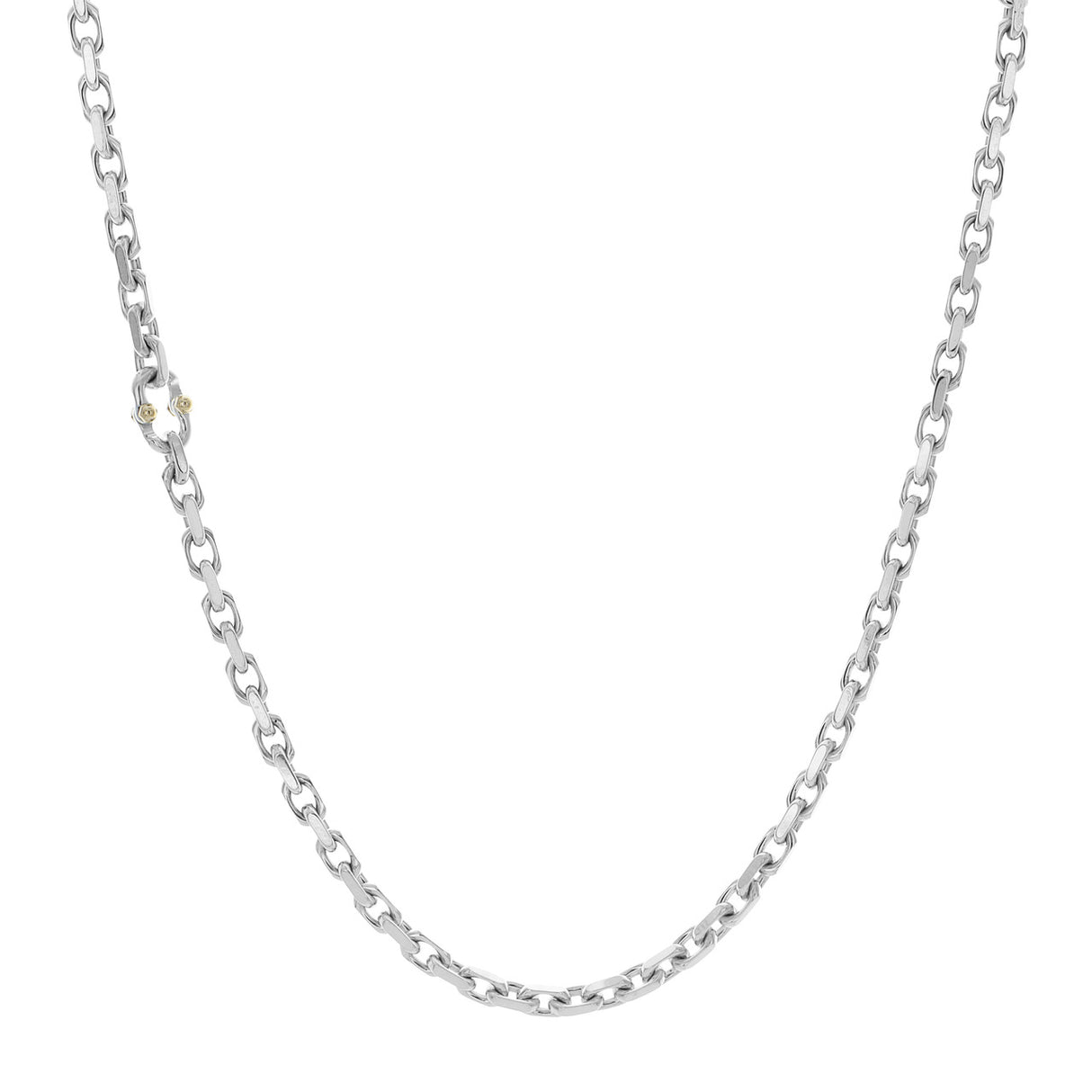 Tiffany & Co. Sterling Silver Makers Chain Necklace