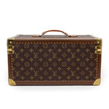 Louis Vuitton Monogram Case With Mirror Vanity Trunk