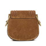 Chloe Caramel Suede Small Hudson Bag