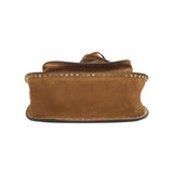 Chloe Caramel Suede Small Hudson Bag