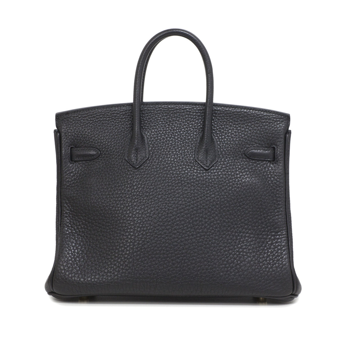 Hermes Black Clemence Birkin 25