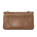 Chanel Brown Smooth Leather 2.55 Nude Bag