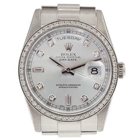 Rolex Day Date President Platinum Watch 118346 Watches Rolex