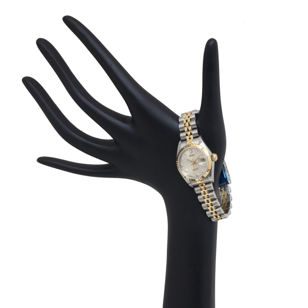 Rolex 18K & Stainless Steel Jubilee Diamond Dial Ladies Datejust 69173 Watches Rolex