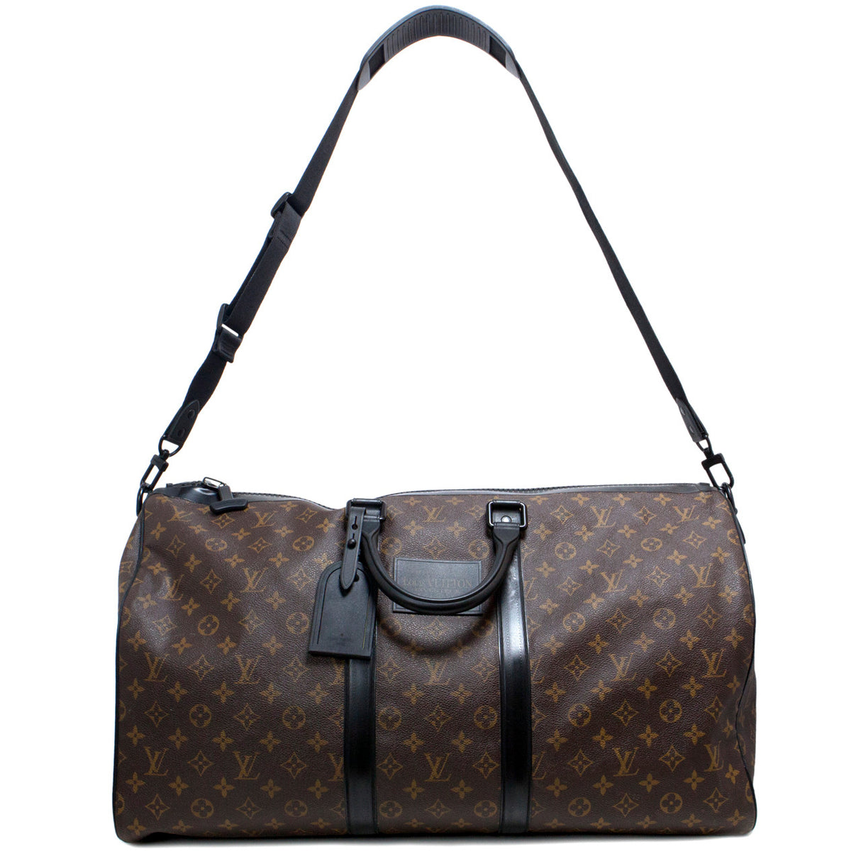 Louis Vuitton Monogram Waterproof Keepall Bandouliere 55