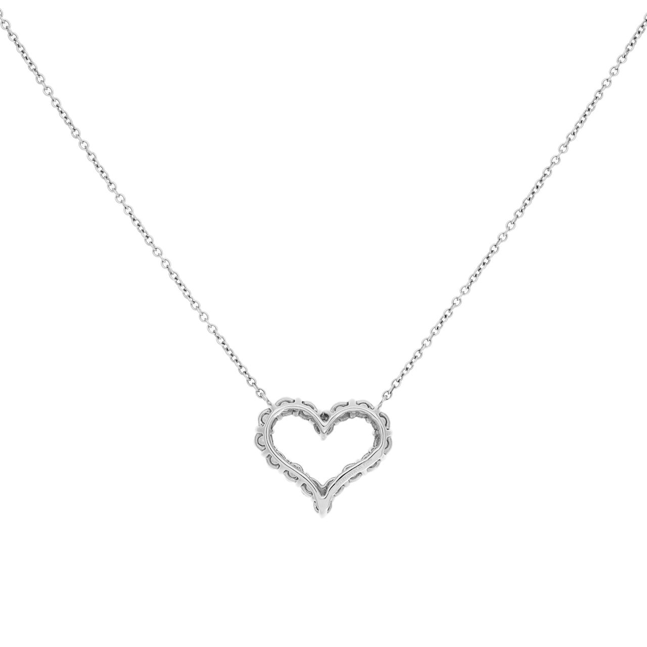 Tiffany necklace platinum with diamond outlet