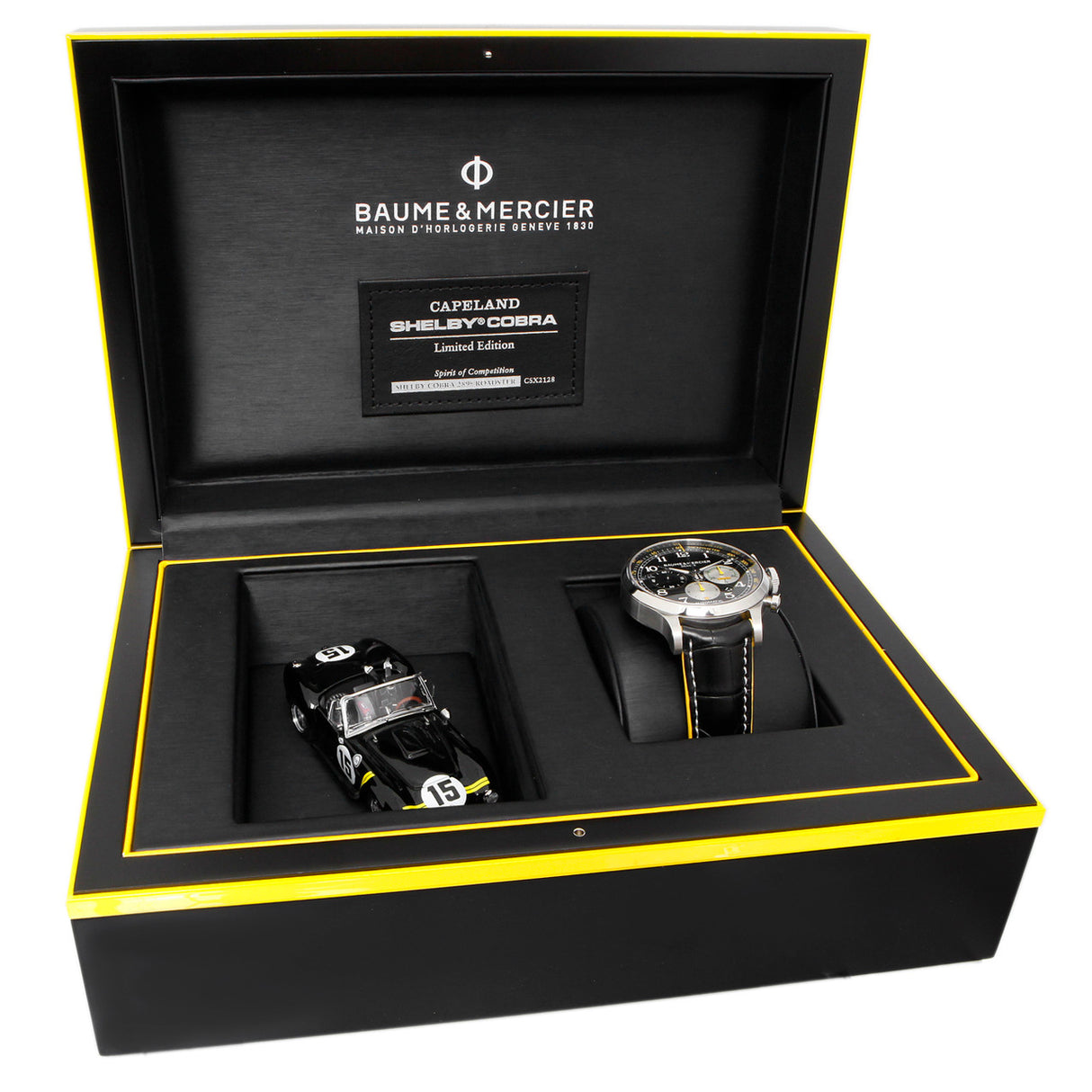 Baume & Mercier Stainless Steel Capeland Cobra Chronograph M0A10282 Watches Baume et Mercier