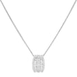 18K White Gold 2.56 Carat Diamond Pendant Fine Jewellery Modaselle