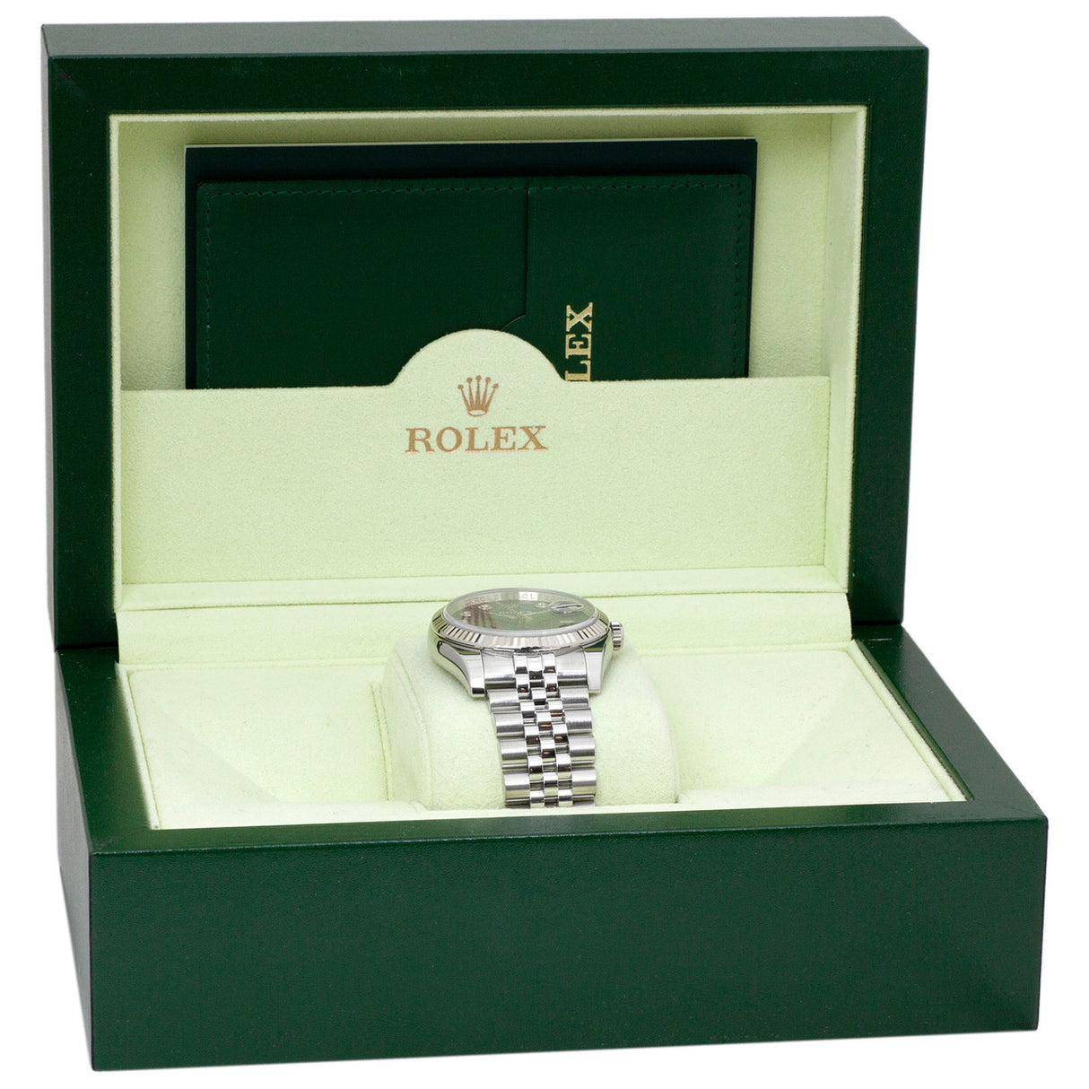 Rolex Stainless Steel Diamond Dial 36mm Datejust 116234 Watches Rolex