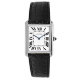 Cartier Stainless Steel Tank Solo Quartz 35mm Watch Watches Cartier