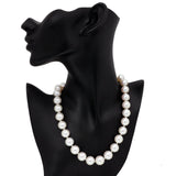 18" South Sea Pearl 18K White Gold Necklace