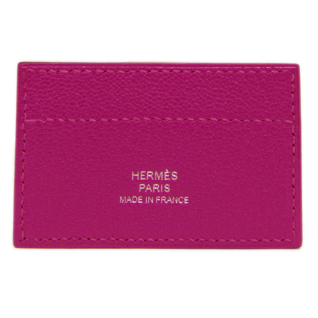 Hermes Magnolia Chevre Mysore Cinhetic Mini Wallet