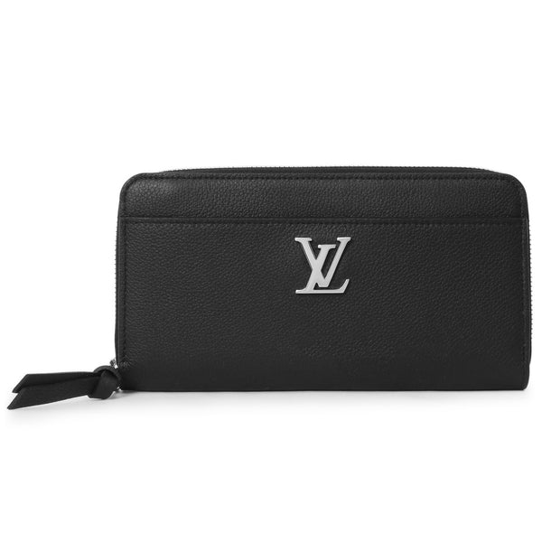Louis Vuitton Black Calfskin Lockme Zippy Wallet – Modaselle
