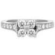 Platinum 0.60 Carat Diamond Ring Fine Jewellery Modaselle