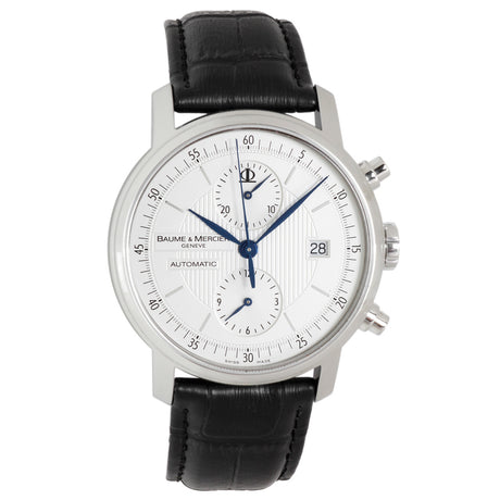 Baume & Mercier Stainless Steel Classima Chronograph 65560 Watches Baume et Mercier