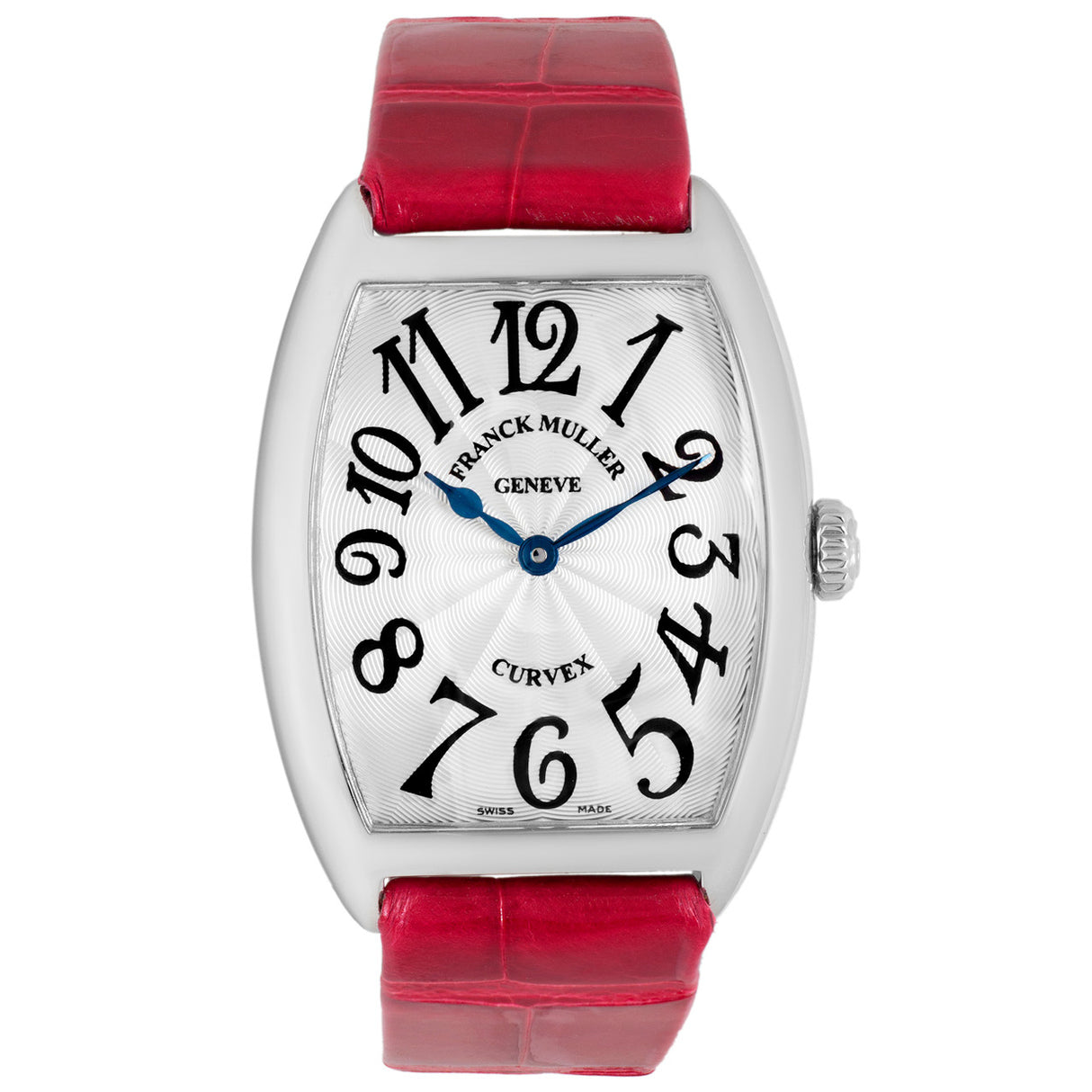 Franck Muller Stainless Steel Cintree Curvex Quartz Watch 7502 QZ Watches Franck Muller