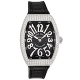 Franck Muller Stainless Steel & Diamond Vanguard Quartz Watch V32 QZ D Watches Franck Muller