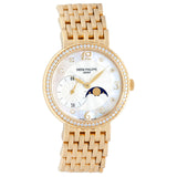 Patek Philippe 18K Yellow Gold & Diamond Calatrava Moonphase Ladies Watch 4958-1J Watches Patek Philippe