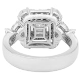 18K White Gold 1.59 Carat Diamond Ring