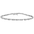 18K White Gold 2.71 Carat Diamond Bracelet Fine Jewellery Modaselle