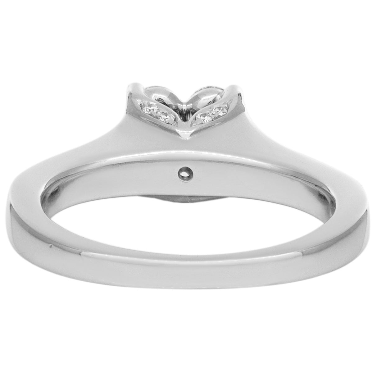 Platinum 0.60 Carat Diamond Ring