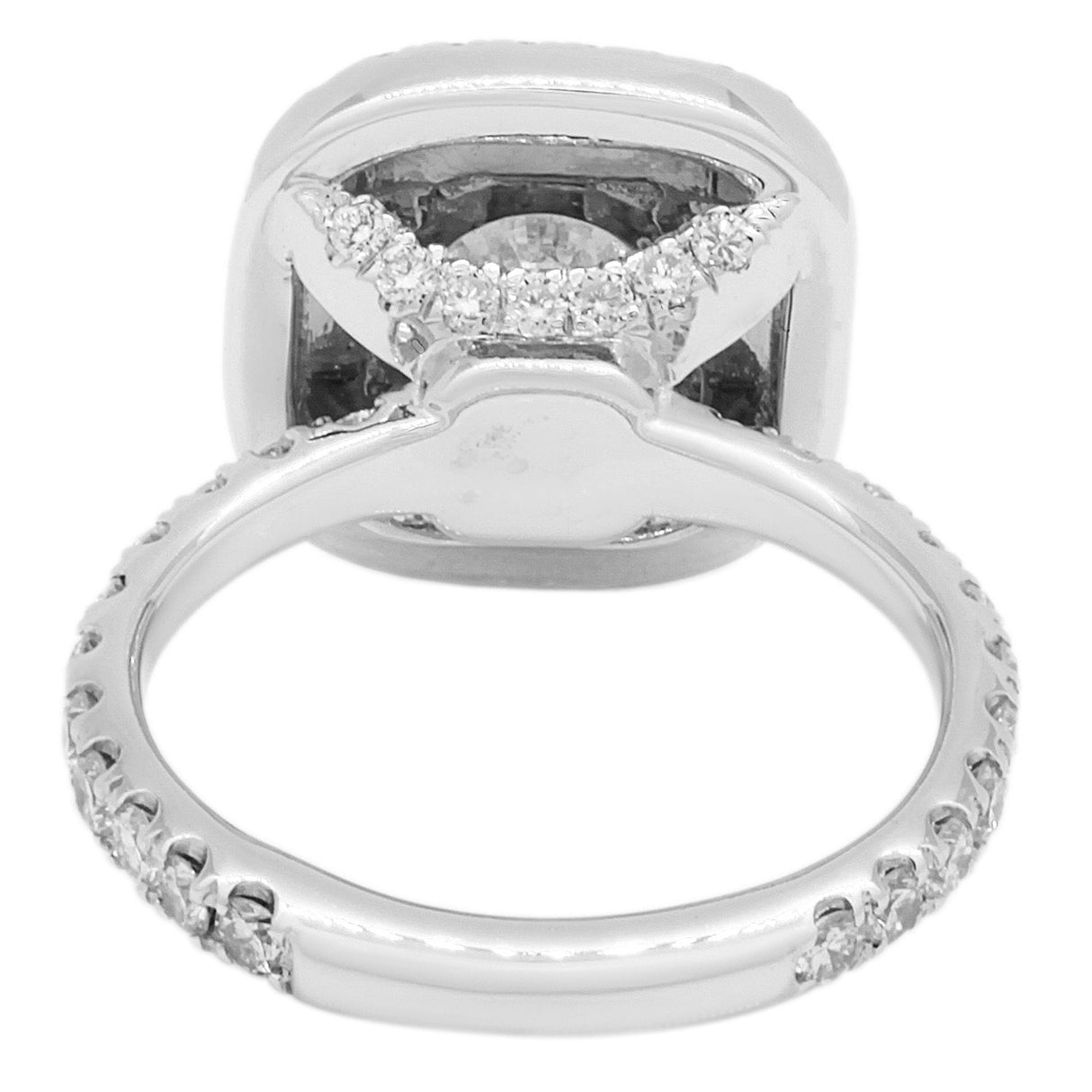 18K White Gold 1.38 Carat Diamond Ring