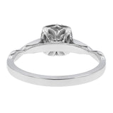 Tacori 18K White Gold 0.92 Carat Diamond Ring