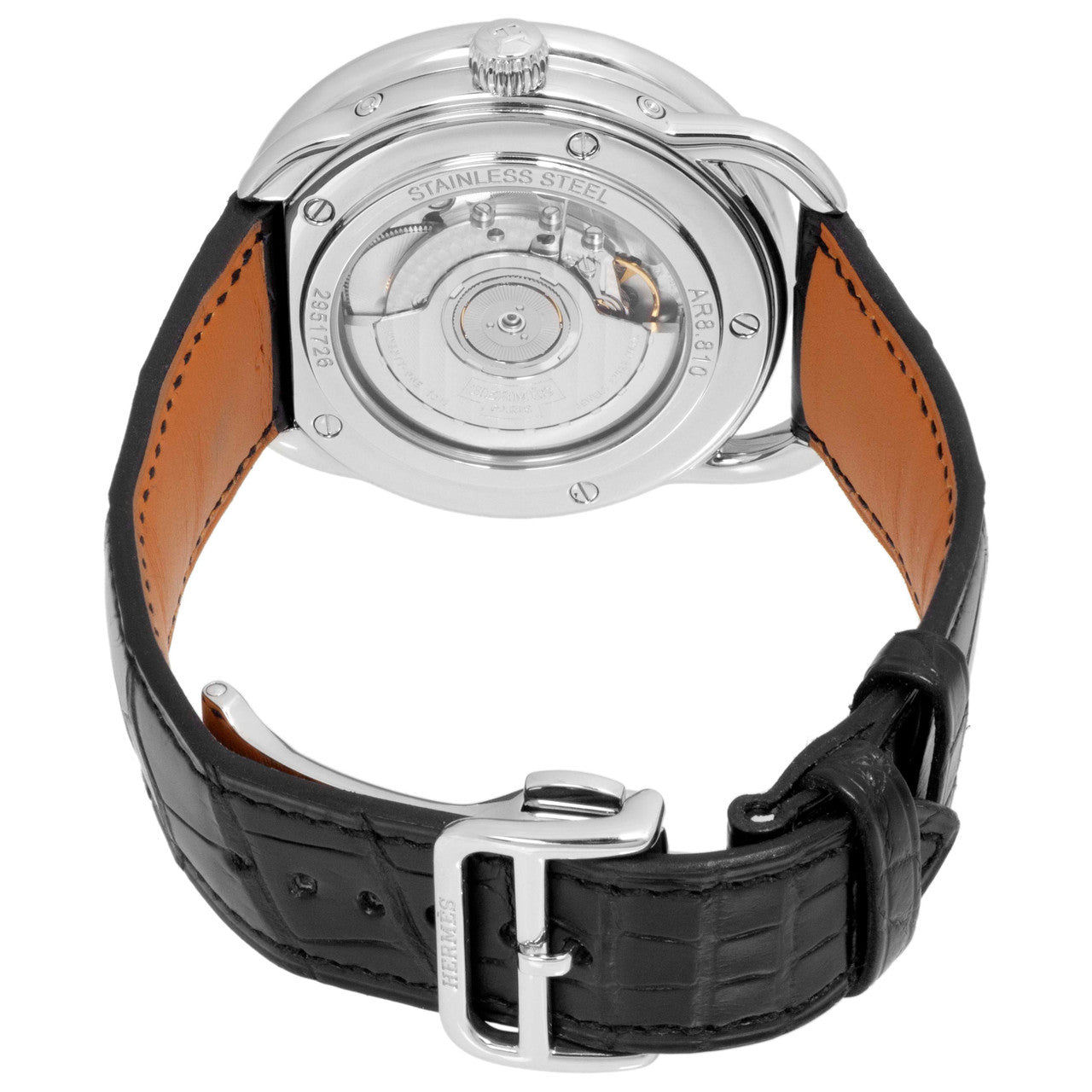 Hermes Stainless Steel 43mm Arceau Grande Lune W036756WW00 – Modaselle