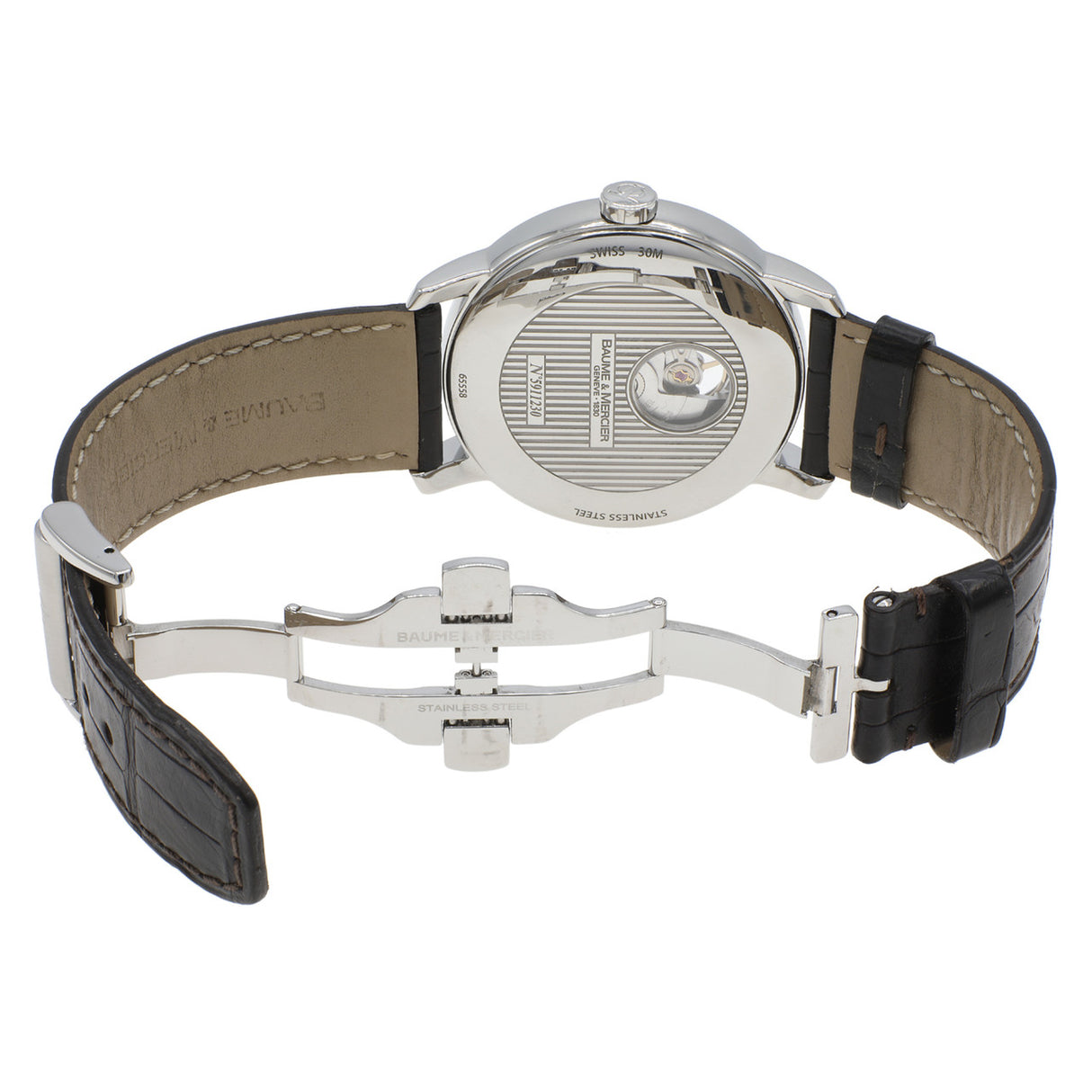 Baume & Mercier Stainless Steel Classima Executives Automatic 8688 Watches Baume et Mercier