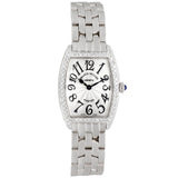 Franck Muller Stainless Steel Cintree Curvex Diamond Watch 1752 QZ DP ACB ACE Watches Franck Muller