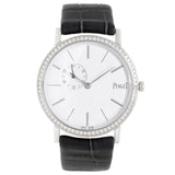 Piaget 18K White Gold Diamond 34mm Altiplano Watch GOA39106 Watches Piaget